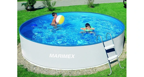 Bazén Marimex Orlando 3,66x0,91 m s pískovou filtrací a příslušenstvím - motiv bílý