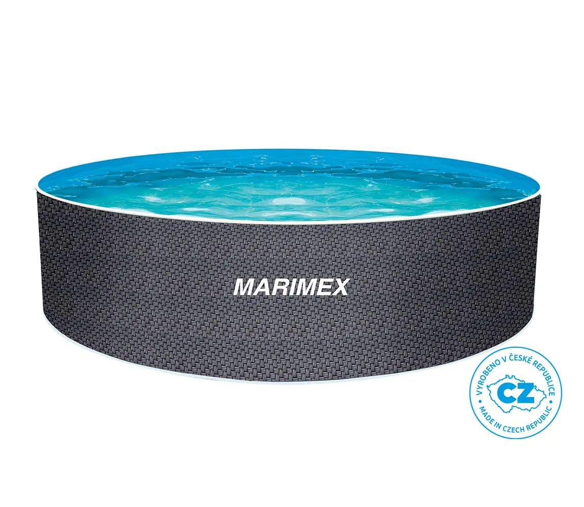 Marimex | Bazén Marimex Orlando 3,66x0,91 m s příslušenstvím - motiv RATAN | 10303049