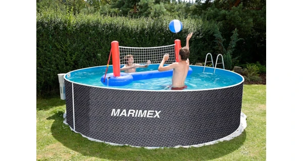 Bazén Marimex Orlando 3,66x0,91 m s příslušenstvím - motiv RATAN
