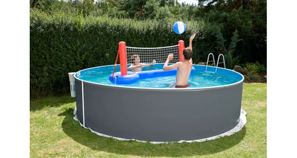 Bazén Marimex Orlando 3,66x0,91 m s příslušenstvím - motiv šedý