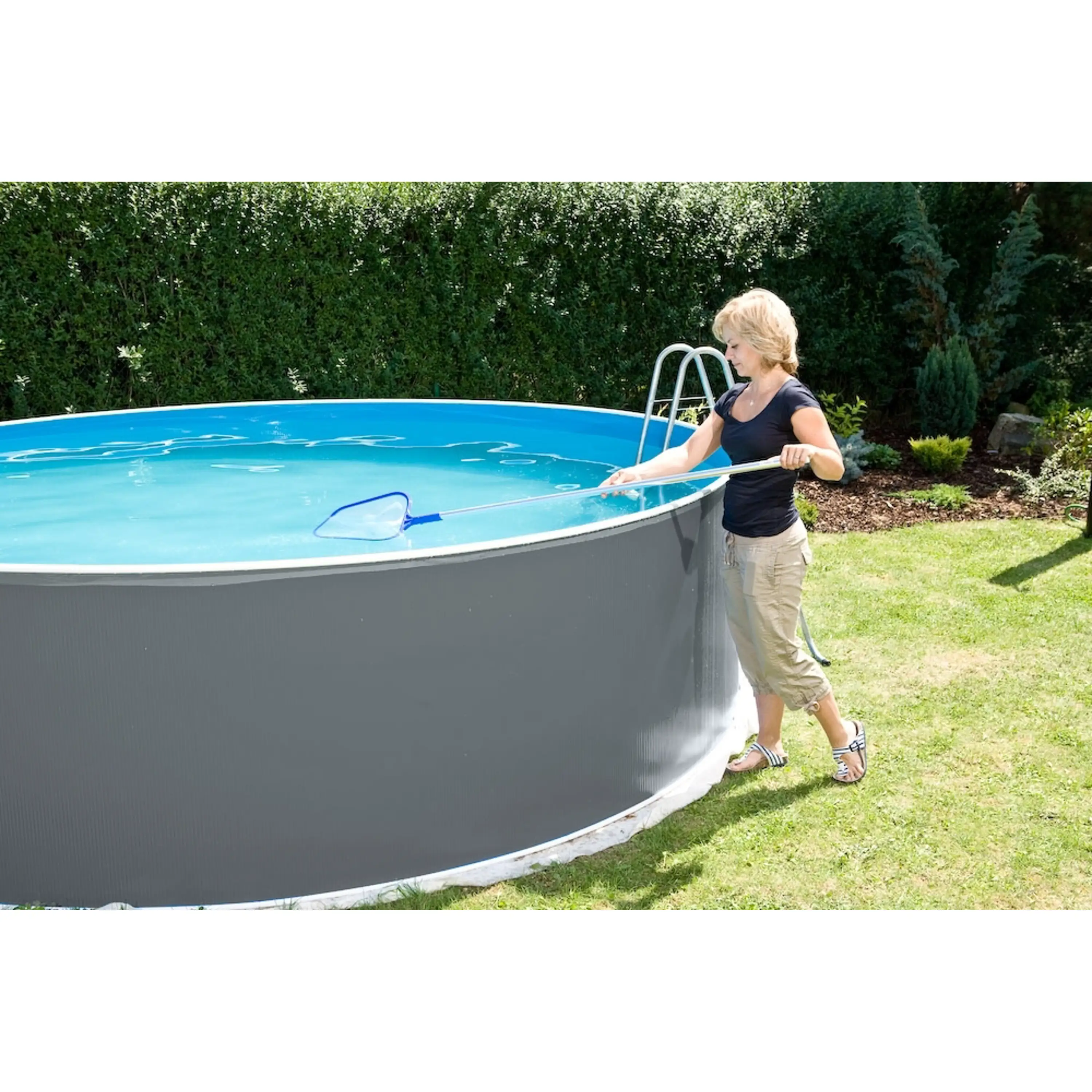 Marimex | Bazén Orlando 3,66x0,91 m s příslušenstvím - motiv šedý | 10340217 Obrázek