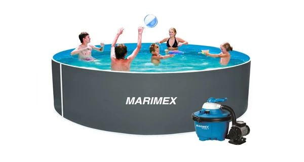 Bazén Marimex Orlando 3,66x1,07 m s pískovou filtrací a příslušenstvím