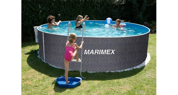 Bazén Marimex Orlando 3,66x1,07 m s příslušenstvím - motiv RATAN