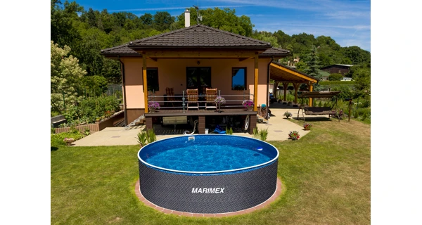 Bazén Marimex Orlando 3,66x1,22 m bez příslušenství - motiv RATAN