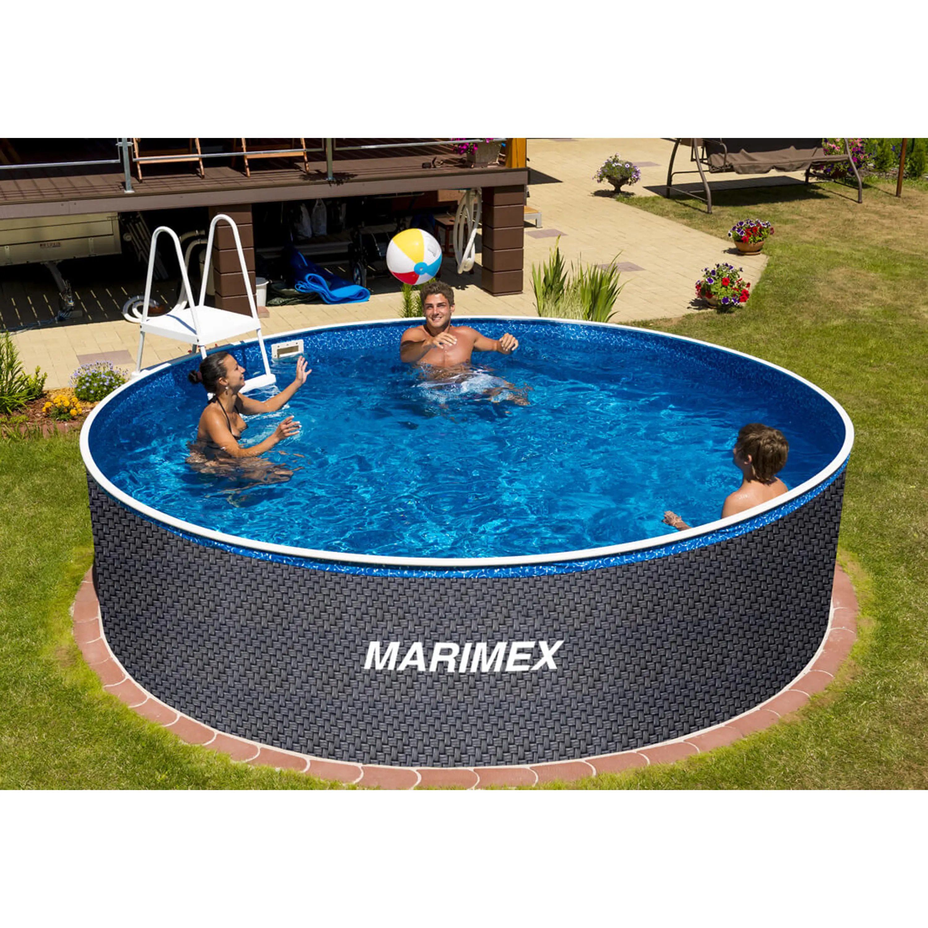 Marimex Orlando Ratan 3,66 x 1,22 m 10340263 Obrázek