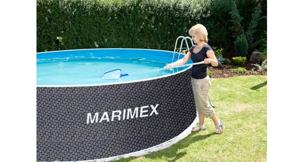 Bazén Marimex Orlando 3,66x1,22 m bez příslušenství - motiv RATAN (poškozený obal)