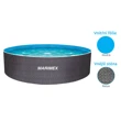 Bazén Marimex Orlando 3,66x1,22 m s pískovou filtrací a příslušenstvím - motiv RATAN