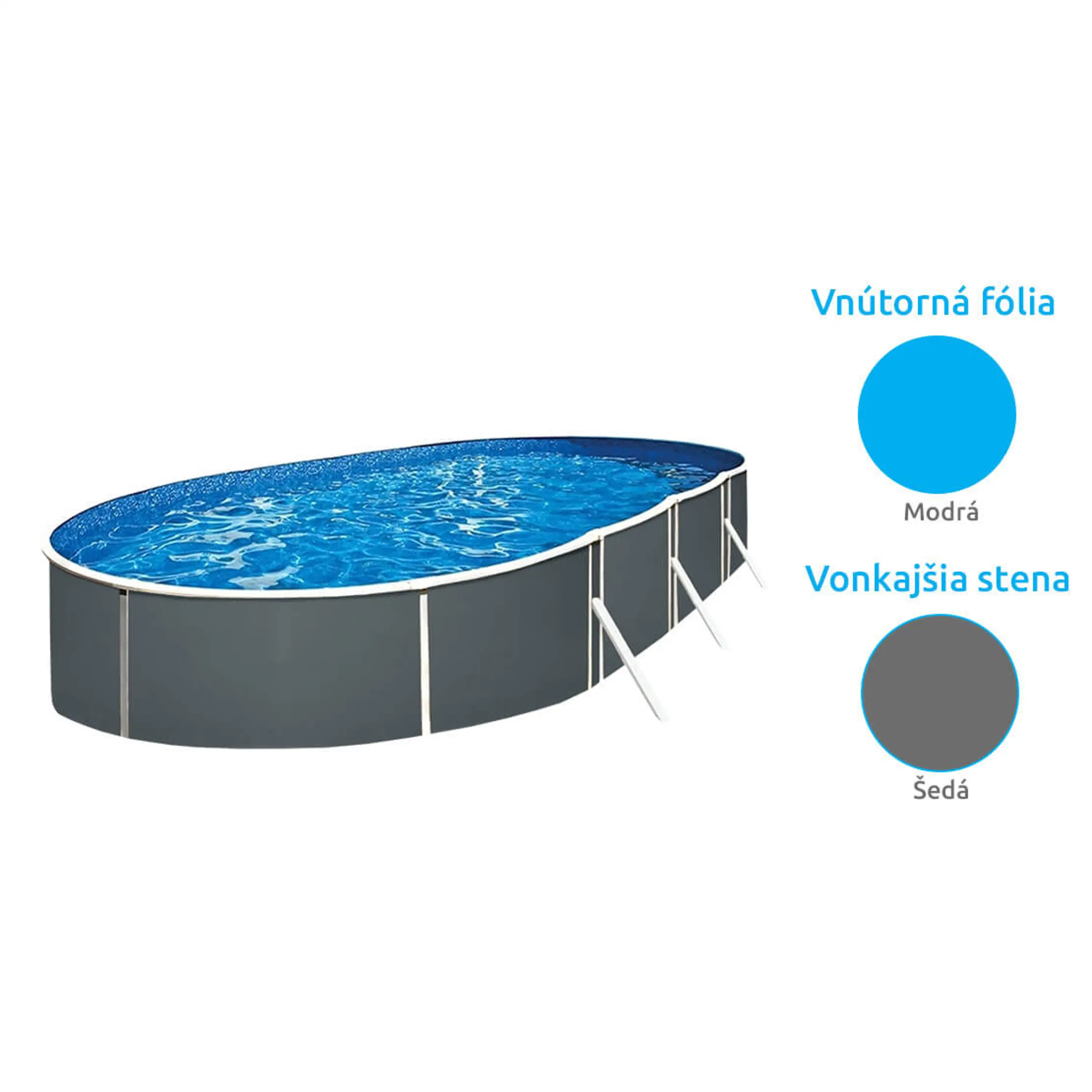 Marimex | Bazén Orlando Premium DL 3,66x7,32x1,22 m bez příslušenství | 10340265 Obrázek