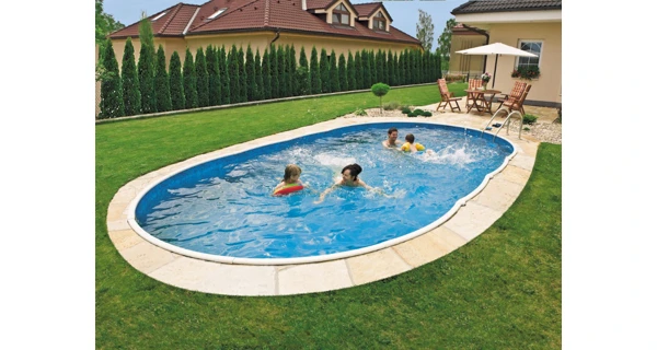 Bazén Marimex Orlando Premium DL 3,66x7,32x1,22 m s pískovou filtrací a příslušenstvím