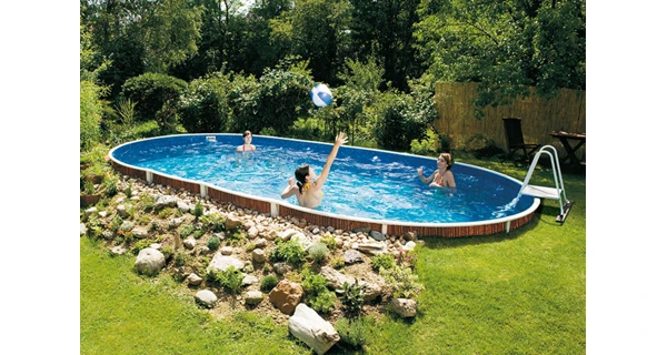 Bazén Marimex Orlando Premium DL 3,66x7,32x1,22 m s pískovou filtrací a příslušenstvím