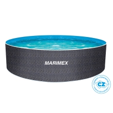 Bazén Marimex Orlando Premium DL 4,60x1,22 m bez příslušenství - motiv RATAN