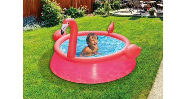 Bazén Marimex Tampa 1,83x0,51 m s kartušovou filtrací - motiv Plameňák