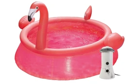 Bazén Marimex Tampa 1,83x0,51 m s kartušovou filtrací - motiv Plameňák