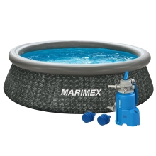 Bazén Marimex Tampa 3,05x0,76 m s pískovou filtrací - motiv RATAN