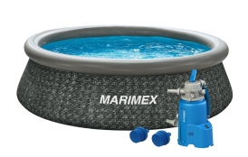 Bazén Marimex Tampa 3,05x0,76 m s pískovou filtrací - motiv RATAN