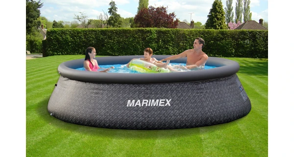 Bazén Marimex Tampa 3,66x0,91 m s pískovou filtrací - motiv RATAN