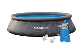 Bazén Marimex Tampa 3,66x0,91 m s pískovou filtrací - motiv RATAN