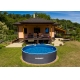 Bazén Orlando Premium DL 4,60x1,22 m bez příslušenství - motiv RATAN