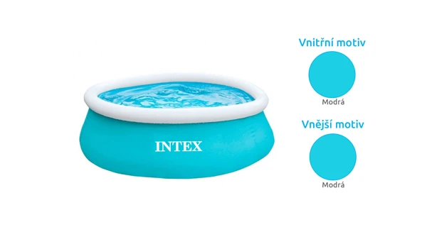 Bazén Tampa 1,83x0,51 m s kartušovou filtrací