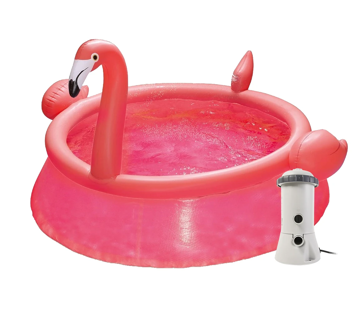 Marimex | Bazén Tampa 1,83x0,51 m s kartušovou filtrací - motiv Plameňák | 19900109