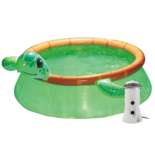 Bazén Tampa 1,83x0,51 m s kartušovou filtrací - motiv Želva