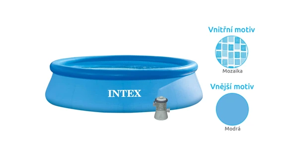 Bazén Tampa 3,05x0,76 m s kartušovou filtrací a příslušenstvím