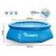 Bazén Tampa 3,05x0,76 m s kartušovou filtrací a příslušenstvím