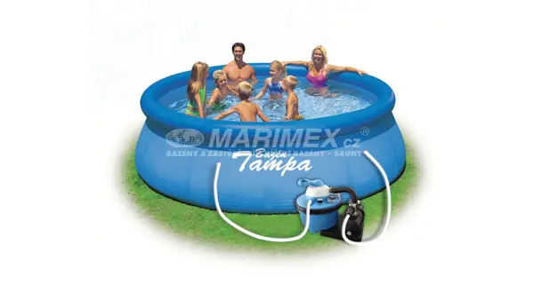 Bazén Tampa 3,66x0,76 m s pískovou filtrací