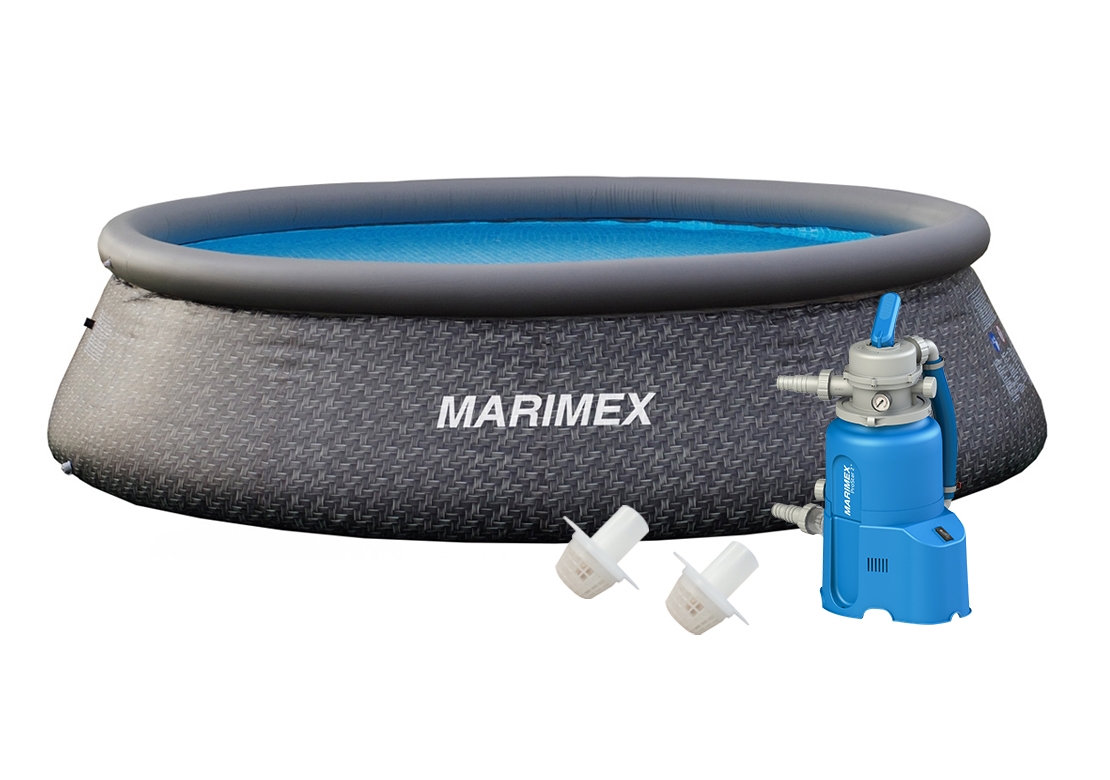 Marimex Bazén Tampa 3,66x0,91 m s pískovou filtrací - motiv RATAN - 19900111