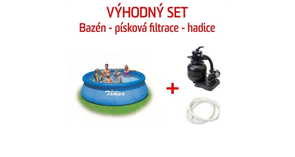 Bazén Tampa 3,66x0,91 m s pískovou filtrací ProStar Profi 3,5 m3/h