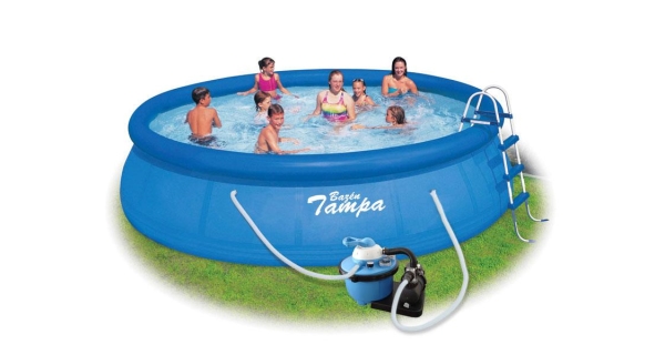 Bazén Tampa 4,57x1,07 m s pískovou filtrací