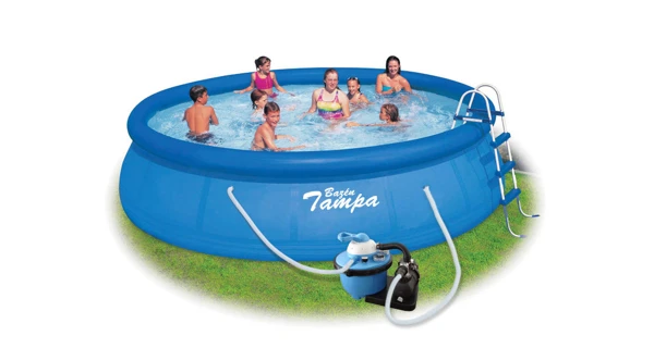 Bazén Tampa 4,57x1,07 m s pískovou filtrací