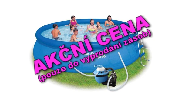 Bazén Tampa 4,57x1,22 m s pískovou filtrací