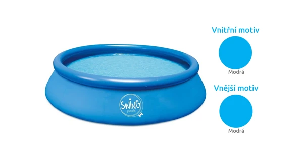 Bazén Tampa SWING 4,57x1,07 m s pískovou filtrací a příslušenstvím