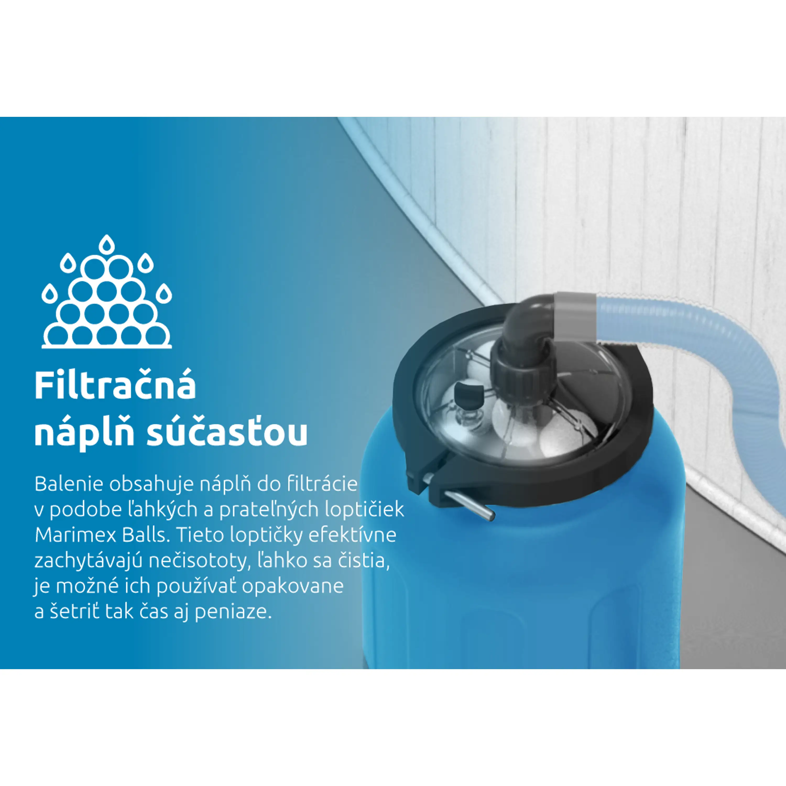 Marimex | Bazénová filtrace ProStar Solar 3 | 10604350 Obrázek