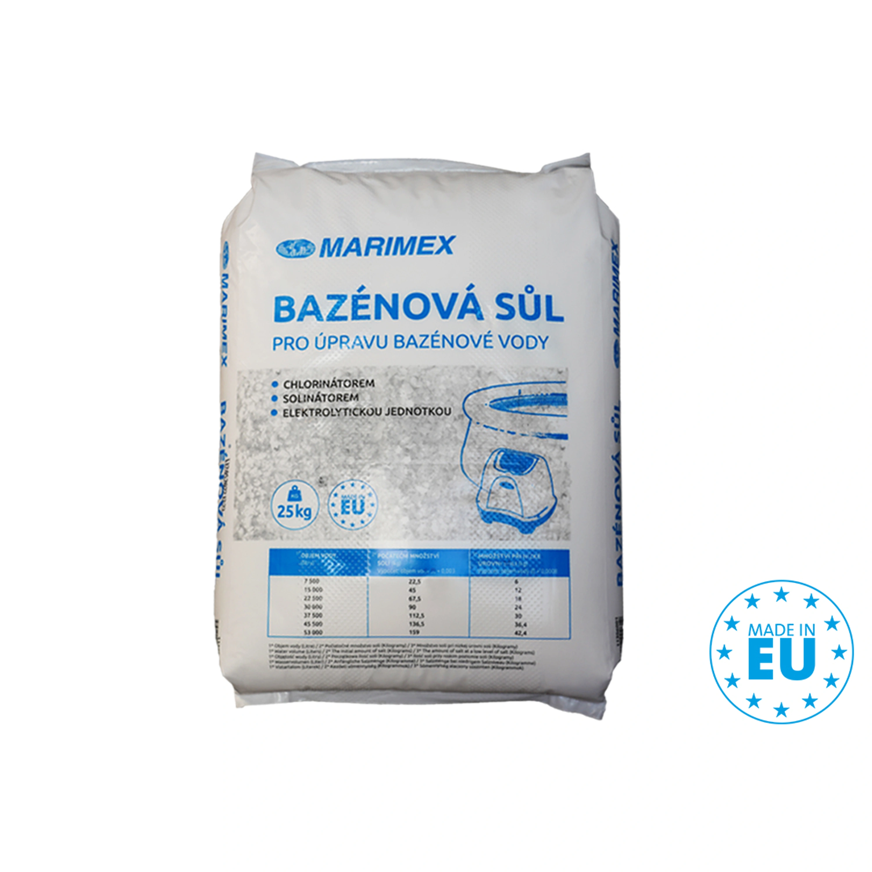 Bazénová sůl MARIMEX 25 kg 11306001 Obrázek