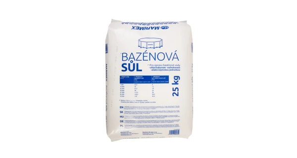 Bazénová sůl Marimex 25 kg v náhradním obalu