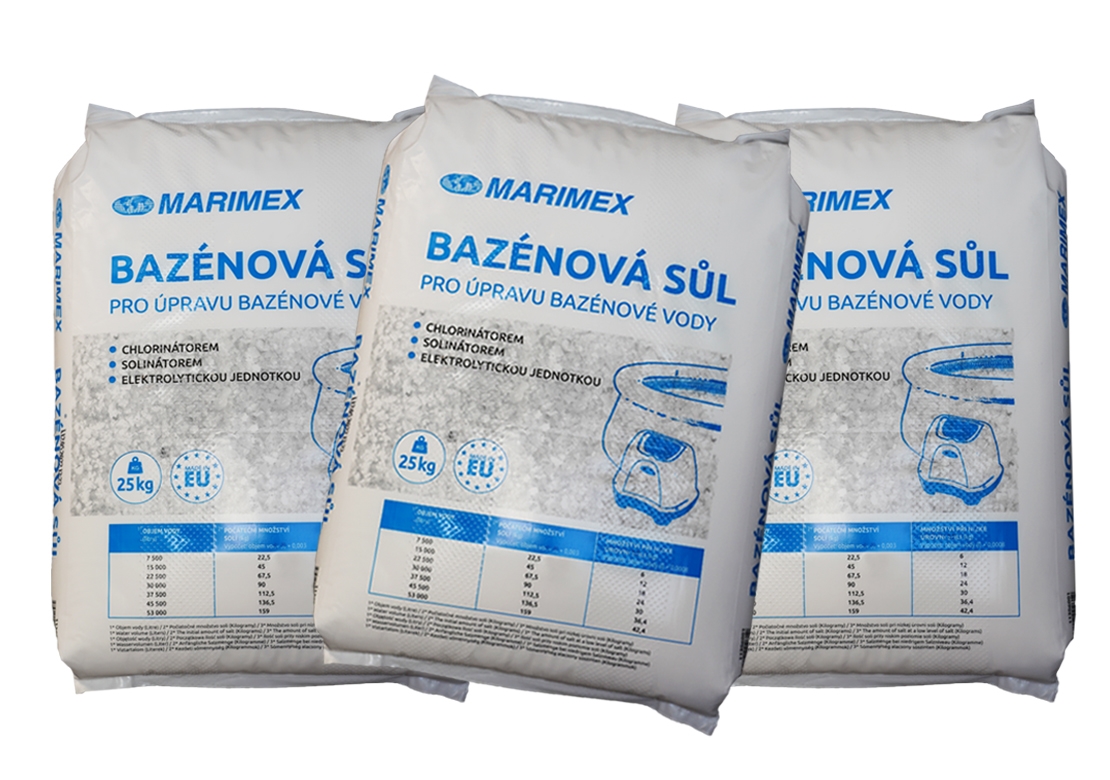 Marimex | Bazénová sůl Marimex - 3 x 25 kg | 113060012