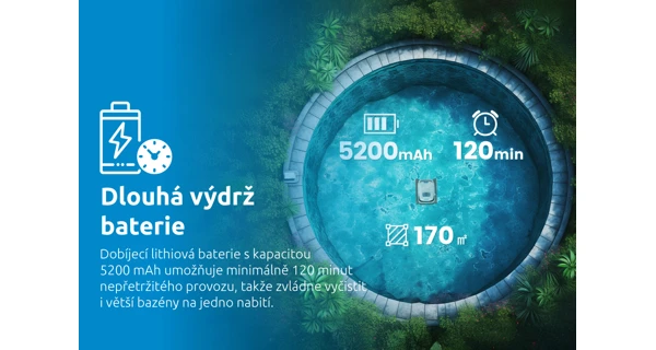 Bazénový robotický vysavač Marimex RobotVac Fraser (poškozený obal)