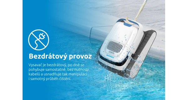 Bazénový robotický vysavač Marimex RobotVac Fraser (poškozený obal)