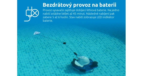 Bazénový robotický vysavač Marimex SupraVac Hudson