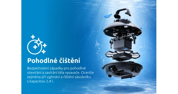Bazénový robotický vysavač Marimex SupraVac Trinity