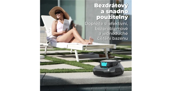 Bazénový vysavač Aiper Scuba SE Black