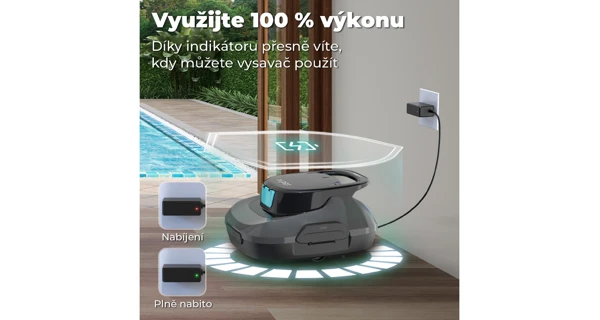 Bazénový vysavač Aiper Scuba SE Black