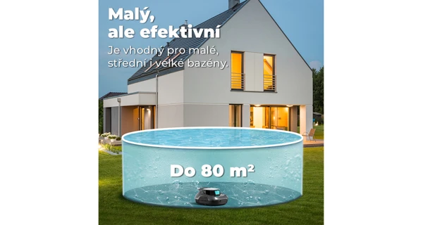 Bazénový vysavač Aiper Scuba SE Black