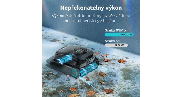 Bazénový vysavač Aiper Scuba X1 Pro