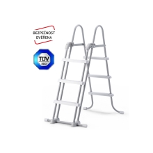 Bezpečnostní schůdky k bazénům - výška stěny do 1,07 m (poškozený obal)
