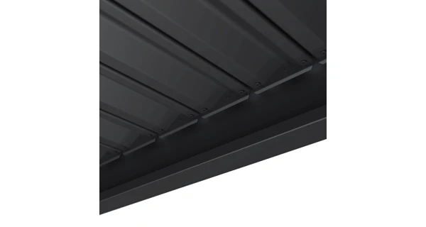 Bioklimatická pergola INTRO DUO 4x4 m, hliník - volně stojící