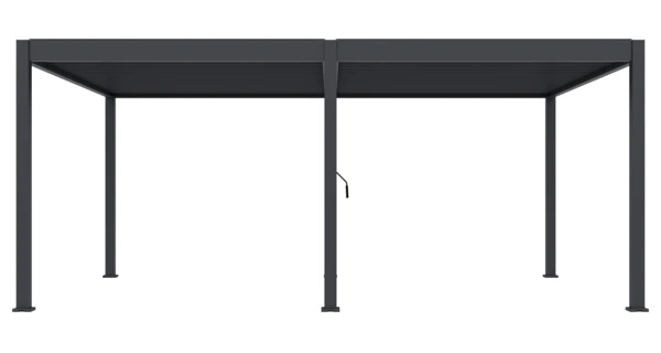 Bioklimatická pergola INTRO DUO 6x4 m, hliník - volně stojící