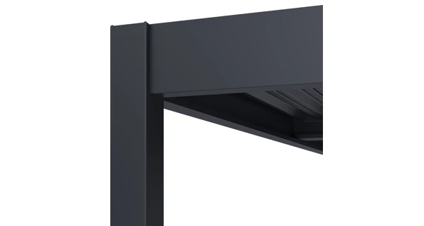 Bioklimatická pergola INTRO DUO 6x4 m, hliník - volně stojící